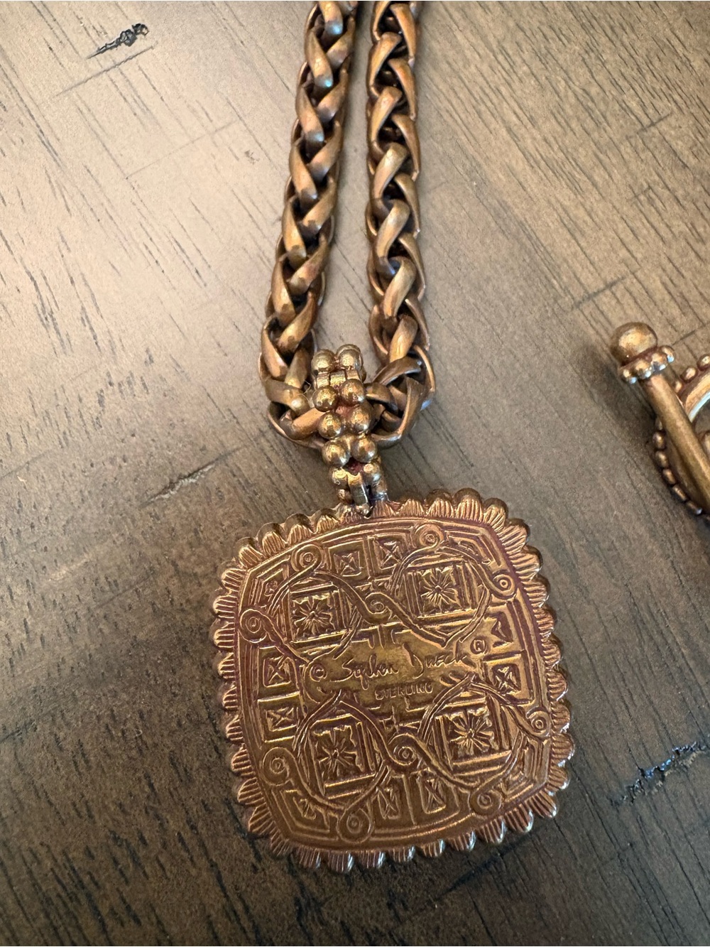 Stephen Dweck Chunky Pendant Necklace - Picture 6 of 6